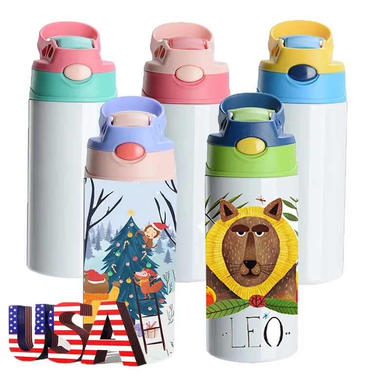 25pcs - 12oz Sublimation Stainless Steel Tumbler For Kids School