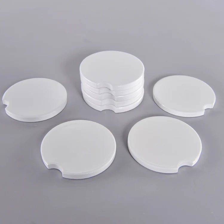 200pcs Ceramic Sublimation Car Coaster