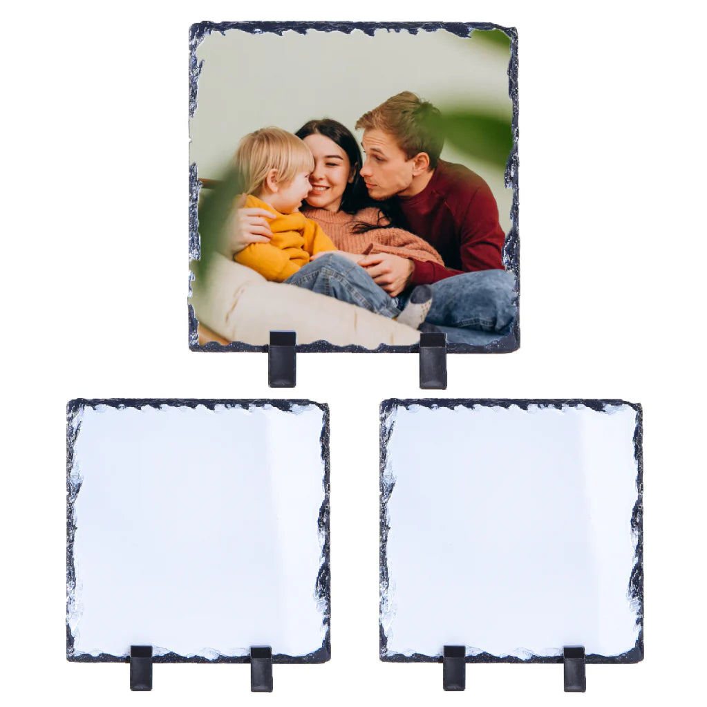 15*15cm 40pcs Square Sublimation Photo Slate Board