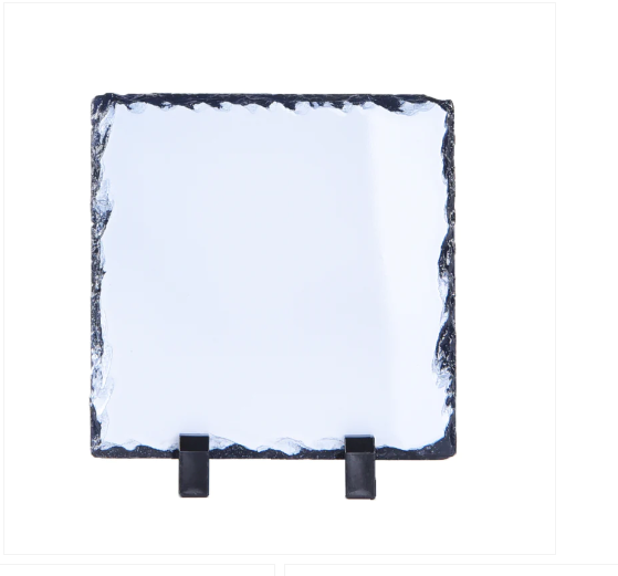 15*15cm 40pcs Square Sublimation Photo Slate Board