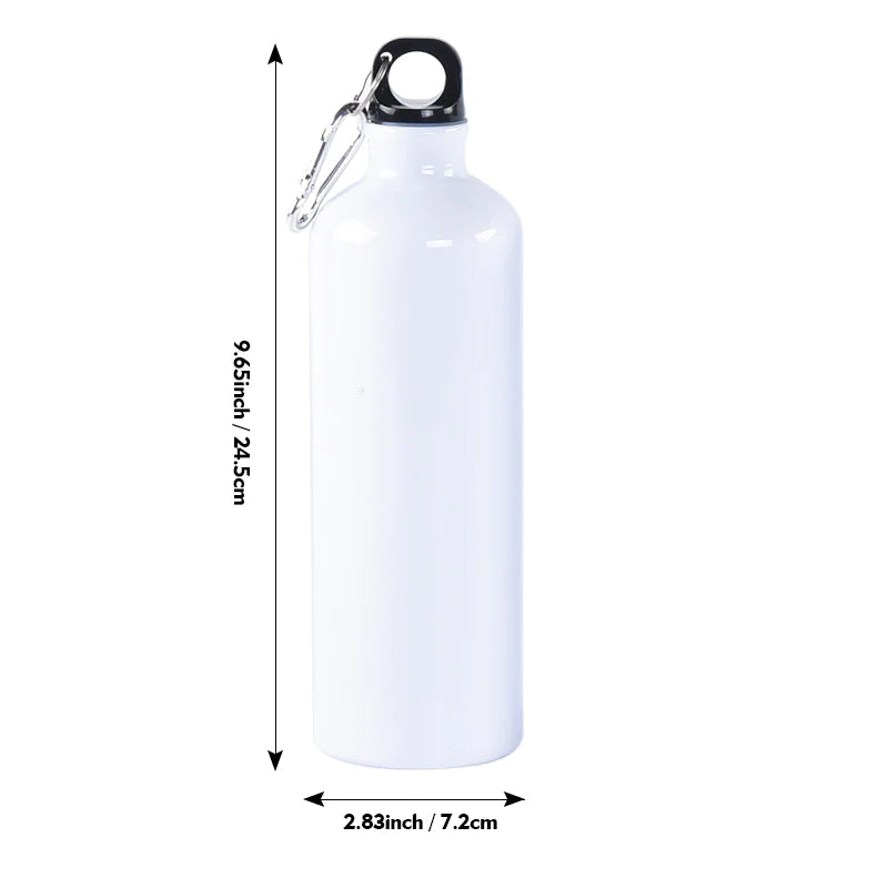 25pcs - 25oz Sublimation Aluminium Water Bottle