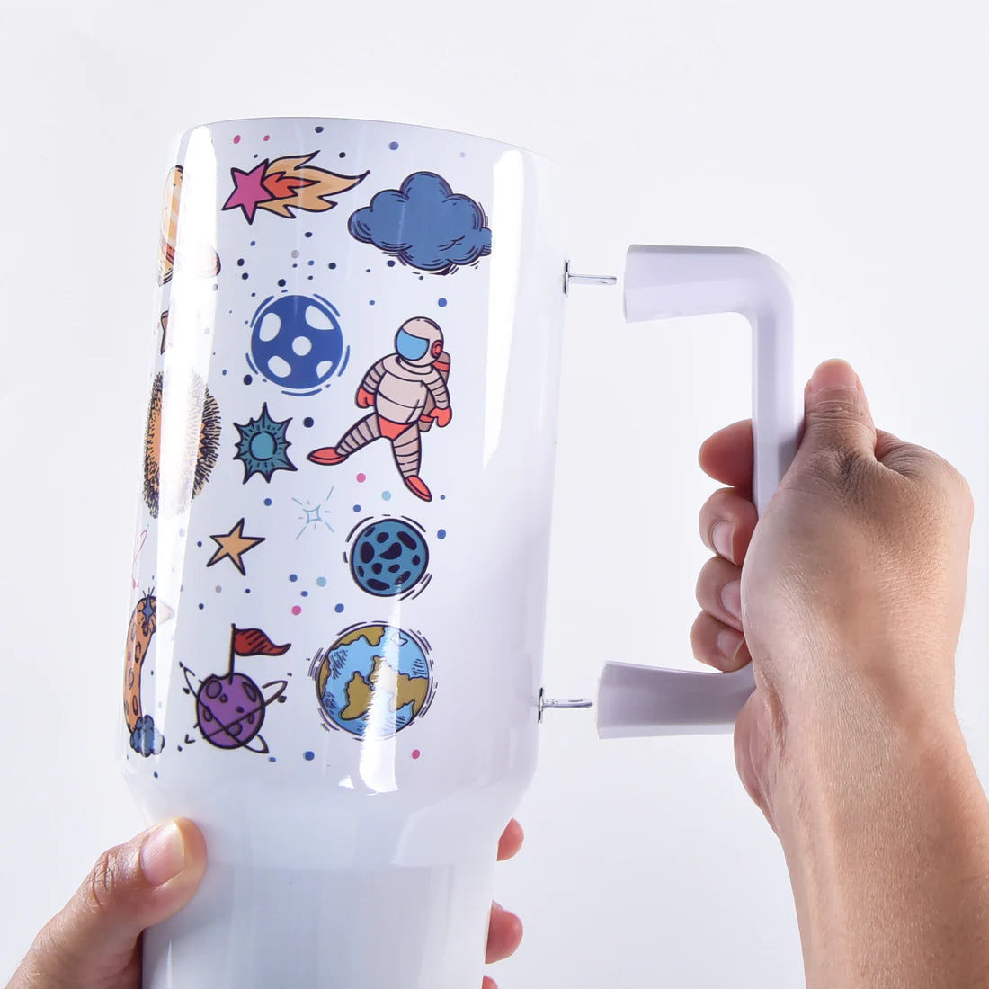 20pcs - 40oz Sublimation Tumbler with handle