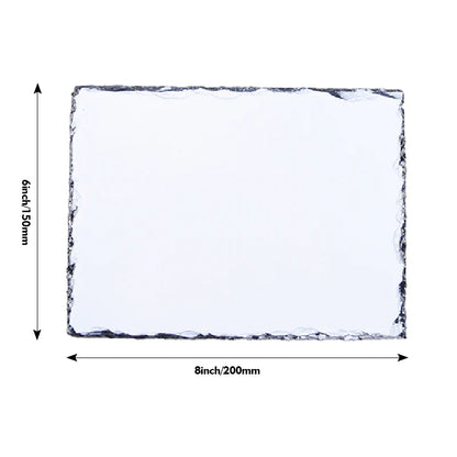 15*20cm 28pcs Rectangle Sublimation Photo Slate